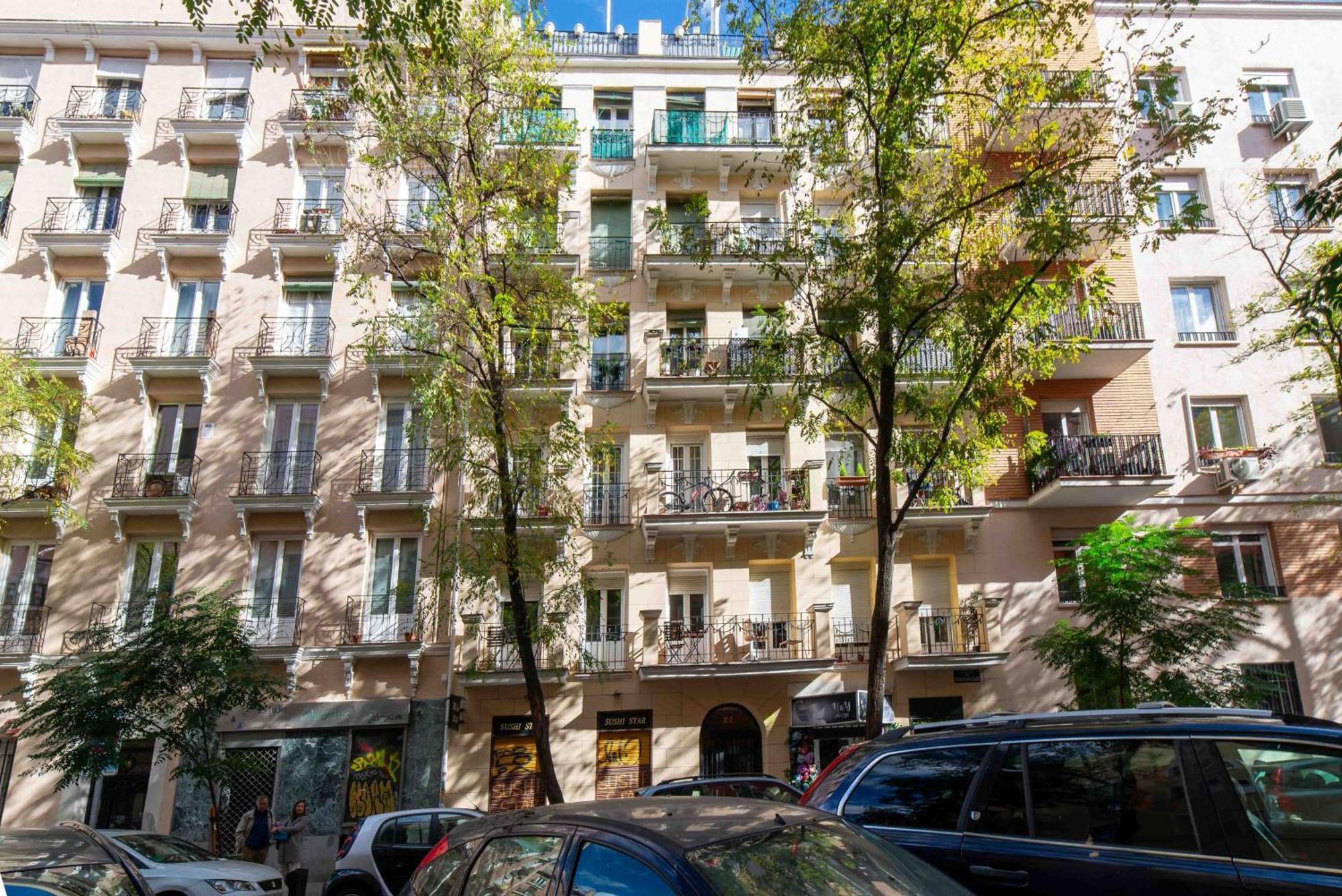Acogedor Piso En Barrio De Salamanca 2 Hab 2 Bano Madrid Bagian luar foto