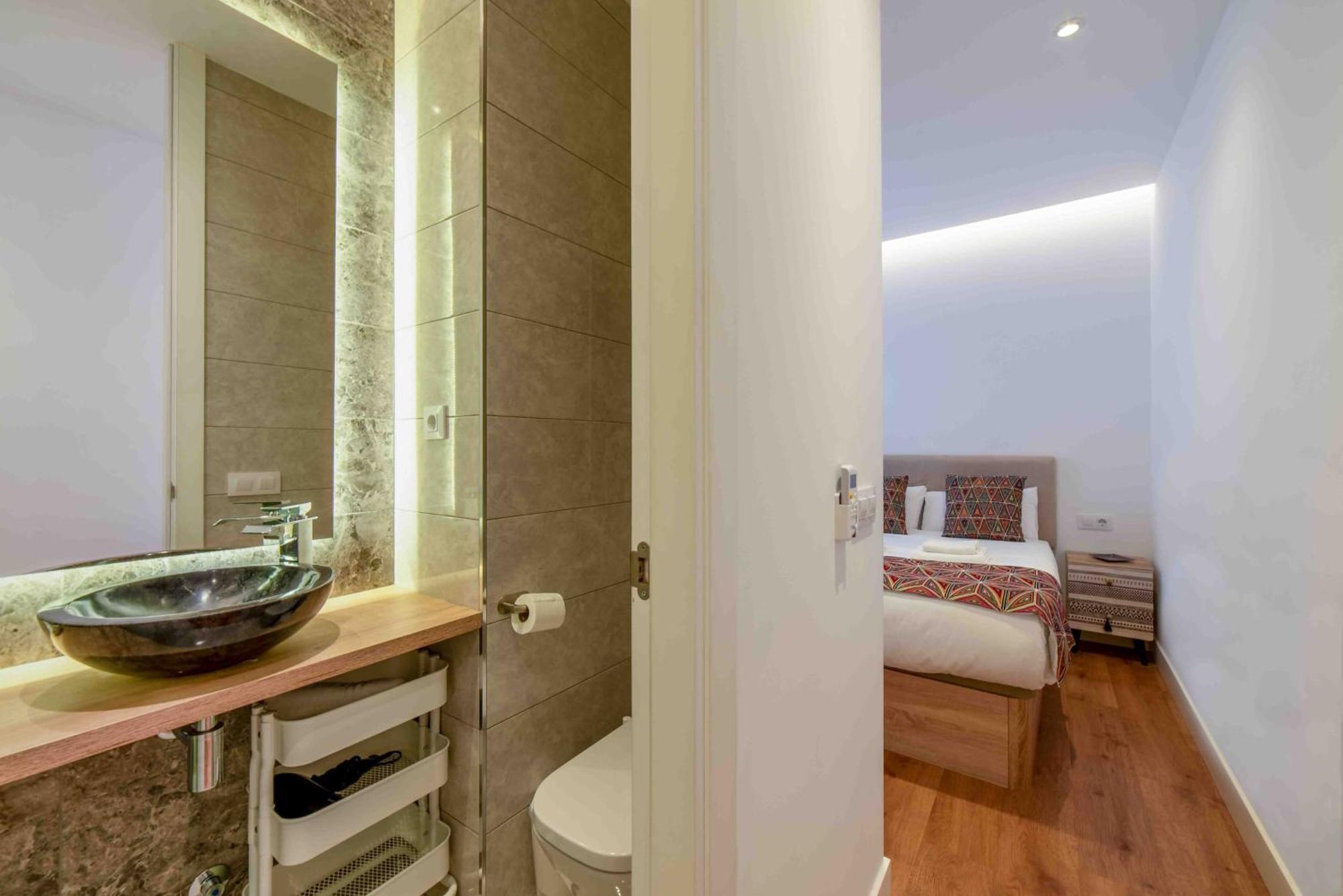 Acogedor Piso En Barrio De Salamanca 2 Hab 2 Bano Madrid Bagian luar foto